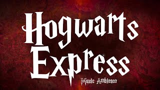 Hogwarts Express Train Ambience  Harry Potter  Relaxing Ambience to Journal to [upl. by Esiuole]