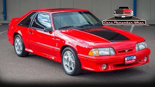 1993 Ford Mustang SVT Cobra FOR SALE 44k Miles Vortech Supercharger [upl. by Leonelle]