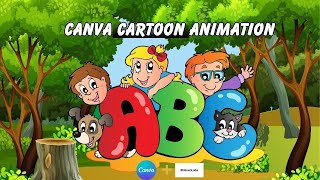 Make MONEY EVERY MONTH by Creating FACELESS KIDS EDUCATIONAL ANIMATION Using Canva [upl. by Ball472]