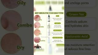 quotBest Serums for Every Skin Type Find Your Match 🌟quot SkincareTips SerumForAllSkin HealthySkin [upl. by Buna]