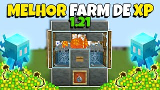 MELHOR FARM DE XP INFINITO PARA MINECRAFT BEDROCK 121 [upl. by Amoakuh]