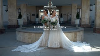 Lauren and Veronica Wedding Highlight Video [upl. by Mikaela226]