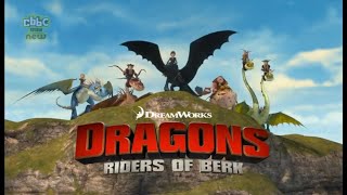 Dragons Riders of Berk  Intro 2012 CBBC airing [upl. by Tekla]