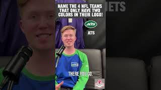 Only 2 colors in NFL logo [upl. by Nylloh]