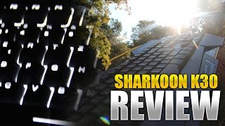 Sharkoon Sharkzone K30 Gamertastatur UnboxingReview Deutsch HDaslac [upl. by Hortense]