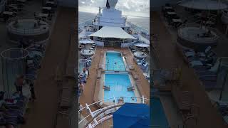 Norwegian Cruise Line Pride of America Pool Deck Views [upl. by Ahsiemat]