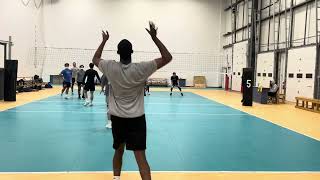 Volleydome Men’s League Week 8 Game 1 Set 1 [upl. by Maze]