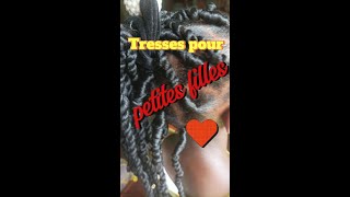 style 2  tresses petites filles [upl. by Michelina]