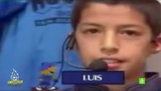 Así era Luis Suárez con 7 años [upl. by Yror]