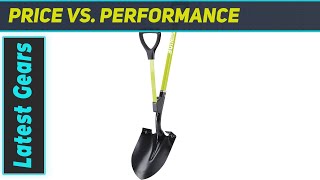 Sun Joe SJSHLV06 Shovelution Best Garden Shovel for BackSaving Efficiency [upl. by Yrahca]