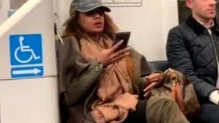 Woman Refuses To Take Her Bag Off the Seat Gets Taught A Lesson [upl. by Zetnom542]