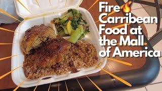 Fire 🔥Carribean Food at the Mall of America [upl. by Aicinet677]