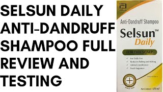 NEW LAUNCHED SELSUN DAILY SHAMPOO FULL REVIEW BEST ANTI DANDRUFF SHAMPOO [upl. by Neukam]