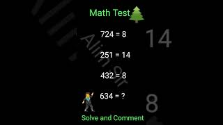 Math test 162  brain teaser  iq test shorts youtube youtubeshorts ytshorts puzzle math [upl. by Crispas904]