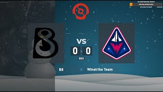 B8 vs Winstrike Team  DPC EEU 202122 Tour 1 Division II BO3 4liver [upl. by Olemrac]