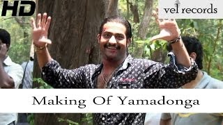 Making of Yamadonga  NTR Priyamani Mamatha mohandas Mohan babu [upl. by Aynotak]