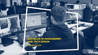 Bachelor in Management and Tech Design  Presentation [upl. by Enyaz]