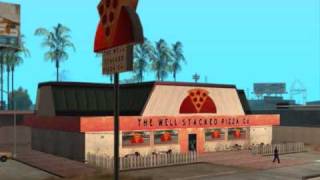 GTA San Andreas Pedestrian Voices  The Well Stacked Pizza Co Worker [upl. by Atinrev881]