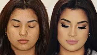 Si yo puedo maquillarme asi TU TAMBIEN PUEDES  tutorial de maquillaje sencillo facil paso a paso [upl. by Rehc690]