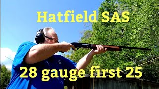 Hatfield SAS 28 gauge semiautomatic shotgun put in the first 25 rounds through it how will it run [upl. by Adamski930]