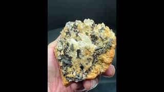 Wolframite  Quartz Size 125cm Origin Yaogangxian Yizhang Chenzhou Hunan China [upl. by Jeffcott]