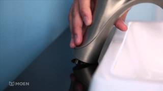 How to Install a Moen® Bathroom Faucet [upl. by Ettezyl307]