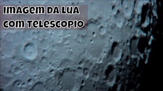 Vendo a lua no Telescopio [upl. by Ainwat628]