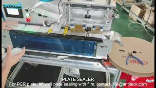 Plate Sealer For PCR Plate  96 Well Plate Sealer  Microplate Sealer For ELISA TEST or PCR TEST [upl. by Yoshio]