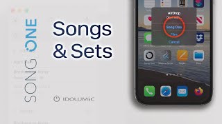 Song One  Songs amp Sets [upl. by Daukas]