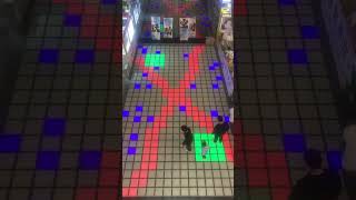 interactive LED game floor dance floor interactivegamesled [upl. by Fabron]