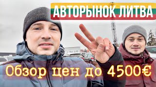 Обзор цен до 4500€ автомобили в Литве Автоподбор [upl. by Sibbie]