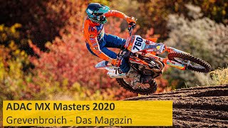 ADAC MX Masters 2020  Grevenbroich  Das Magazin [upl. by Alarise]