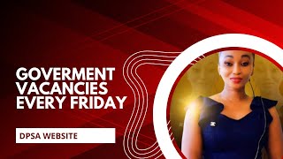 Get SA Government Vacancy List Every Fridayfrom all Departments🇿🇦🇿🇦 [upl. by Ahk]