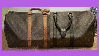 How to Dye a Louis Vuitton Keepall 45  DIY [upl. by Alegnasor]