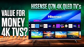 Hisense Q7N Series 4K UHD Smart QLED TV Overview and Best Features [upl. by Attelrahs]