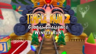 Temple Run 2 Winter Toyland Winter Run Challenge amp Get reward challenge [upl. by Enelyt62]