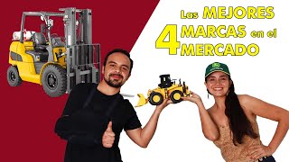 🚜 4 MARCAS de montacargas RECOMENDADAS por EXPERTOS👷‍♀️👷‍♂️ [upl. by Tandi]