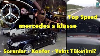 Milenyum Yıldızı  Mercedes Benz S320  W220  İnceleme  Top Speed  Buzdolabı  Kronik Sorunlar [upl. by Craggy643]