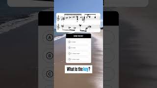 ‼️ Music theory quiz name the key of this fragment musicianship musictheory musictheorylessons [upl. by Pigeon]