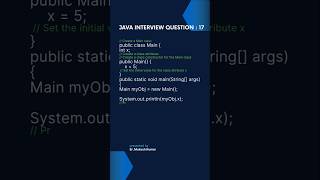 17 what are the questions asked in Java interview javaprogramming [upl. by Eisnil352]