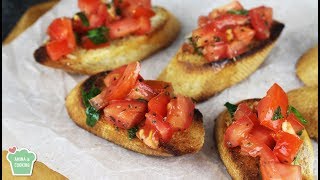 Tomato Bruschetta  Episode 215  Amina is Cooking [upl. by Oleta290]