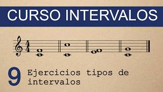 Curso Intervalos Musicales  Clase 9  Ejercicios tipos de intervalos nombre y apellido [upl. by Ahsinyt]