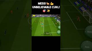 Messi’s Unbelievable Curl Goal from a Torres Assist ⚽️🔥efootball messi pes pesmobile shorts [upl. by Vicki]