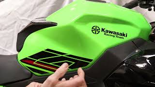 GRIPSTER TANK GRIP EXTENSION KAWASAKI NINJA 400 2017  CURRENT [upl. by Juliet]