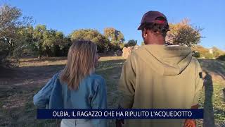 Olbia Il ragazzo della Guinea che ha ripulito lAcquedotto Romano 03 10 24 [upl. by Hooge]