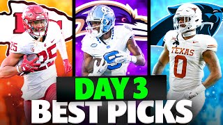 BEST PICKS of Day 3 2024 NFL Draft [upl. by Cristiona556]