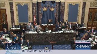 US Senate Impeachment Trial Day 2 [upl. by Hadlee829]