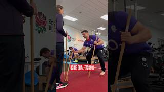 Day in the life of an England Rugby physio 💪 part 1 [upl. by Gollin]