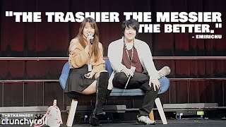 Emirichu and Daidus Fight Over Anime Hot Takes 🥵  Crunchyroll Expo AUS Full Panel [upl. by Annairb]