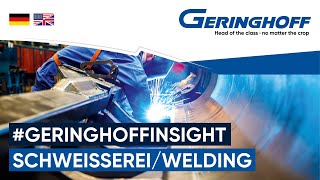 GERINGHOFFINSIGHT – Part 2 📍 Schweißerei  Welding I Deutsch amp English [upl. by Diane]